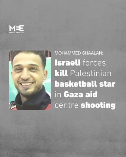 📰 Israeli forces killed former Palestinian national basketball player Mohammed Shaalan on Tuesday. Shaalan, 40, was kill