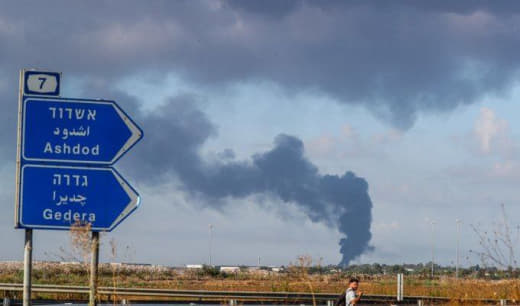 From the occupied city of Ashdod