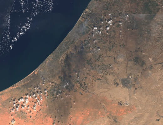 Aerial photos of the liberated areas of the Gaza Strip God is great 🔥