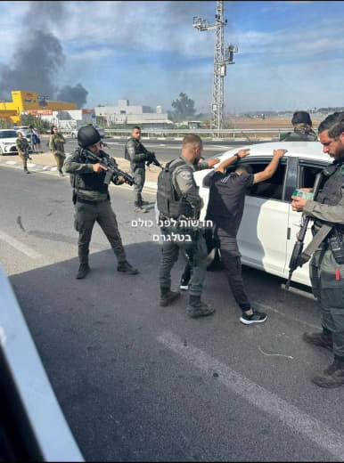 Channel 12: The moment the armed cell that tried to reach Ashdod after fleeing from Ashkelon was neutralized and arreste