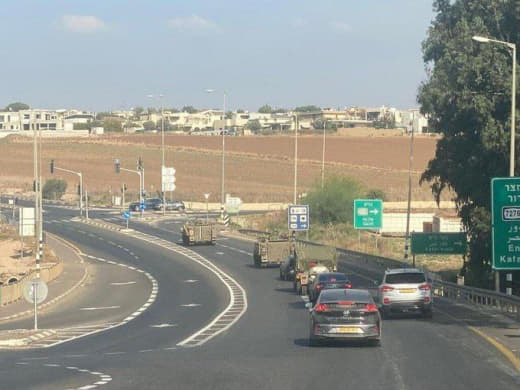 Reinforcements for the occupation army in northern occupied Palestine