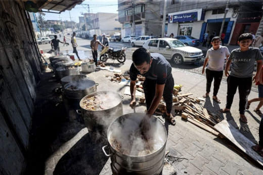 Despite the pain, pain, great affliction and disaster, the people of Gaza are an incubator for each other and they are m