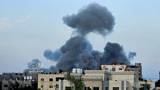 North Gaza this morning
