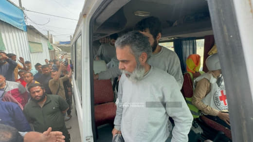 #Names The prisoners of the Gaza Strip who were released from the occupation prisons recently, including two women, are.