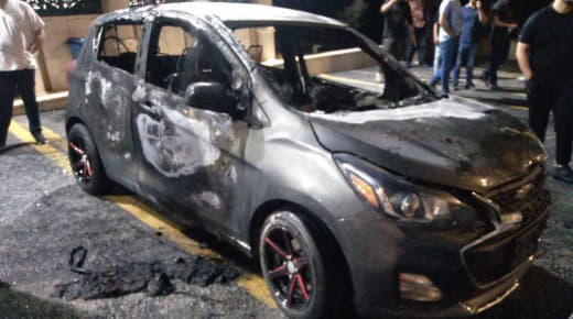 Israeli settlers burn Palestinian cars, target mosque in fresh West Bank attacks A horde of Israeli settlers has set fir