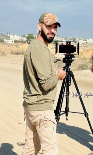 BREAKING: ISRAEL just killed three Palestinians including JOURNALIST Ahmed Wishah with an airstrike on his home in Al-Bu