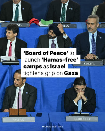 📰 US President Donald Trump’s so-called Board of Peace is set to launch “Hamas-free humanitarian zones” in Gaza where Pa