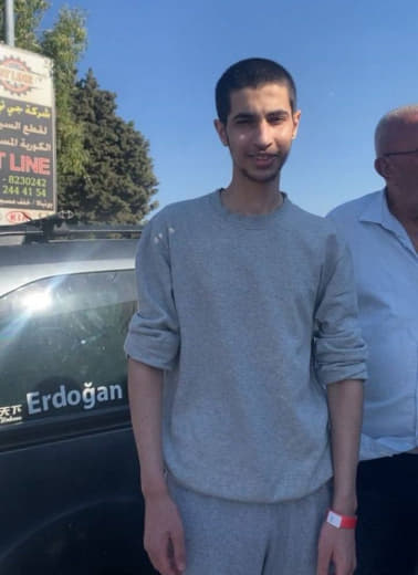 After two years in Israeli detention camps, Israeli occupation release Palestinian detainee Khalil Sulaimiya, in poor he