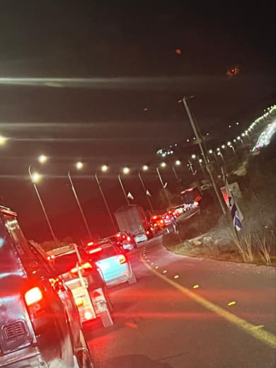 Local sources: The Israeli army is closing the main entrance to the town of Aqraba in both directions now after a settle