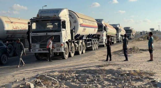 Government media: The occupation brought only 104 gas trucks into Gaza – The Government Information Office confirms that