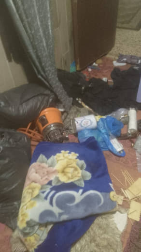 Follow-up...the effects of the devastation left by the occupation forces after raiding citizens’ homes in the town of Ja