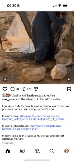 Posted 9 January 2026 on Instagram | The situation in Ras Al Ein is dire.