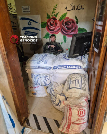 In February 2024, while Palestinians were being slaughtered daily to secure flour amid Israel's starvation of northern G
