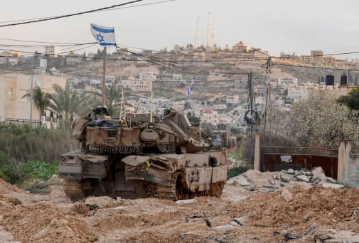 Israeli raids in the occupied West Bank have forcibly displaced 25,000 Palestinians from Tulkarem and Nour Shams alone T