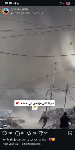 The daily life of people of Gaza
