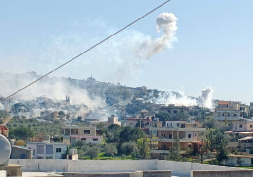 🇱🇧l🇮🇱 White phosphorus attacks targeted Yohmor al-Shqeef area.