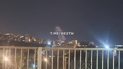 الجيش الإسرائيلي يهاجم مبنى في بيروت بدعوى انه مرتبط بإيران