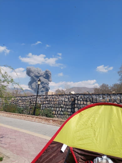 استهداف  جسر بيلجهان، إيران