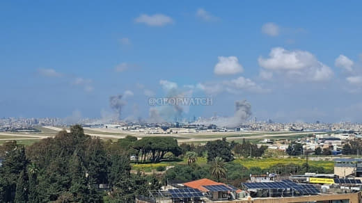 - The aftermath of some of the IAF airstrikes on Beruit's southern suburbs.