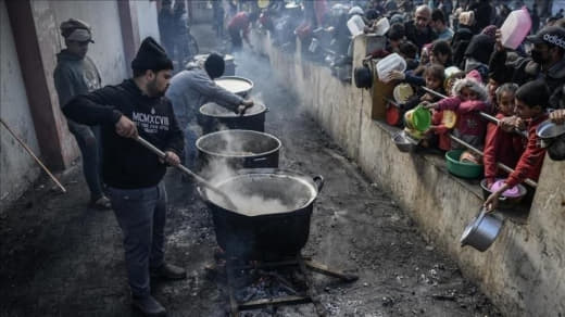 96% of Gazans suffer from severe levels of food insecurity.
