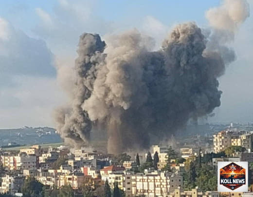 غارات إسرائيلية عنيفة على جنوب لبنان