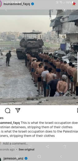 Posted 9/3/2024 IOF treatment of Palestinian detainees