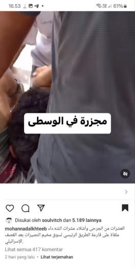 Al Nusairat Camp 08 06 2024