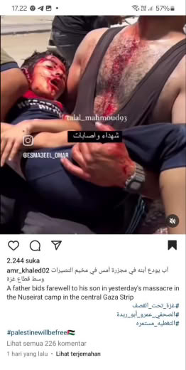 Al Nuseirat Camp 09 06 2024