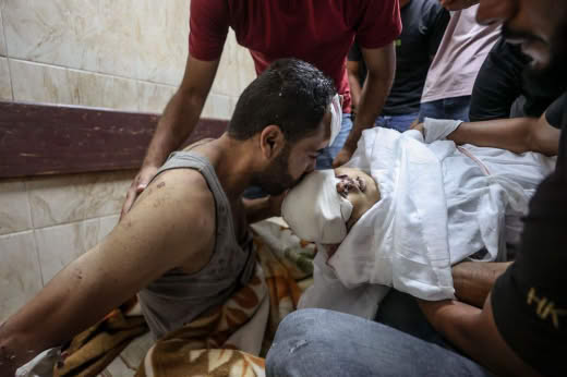 You just slaughtered his son. Is the world expecting him to just shut up and take it? NOBODY ON EARTH would accept what 