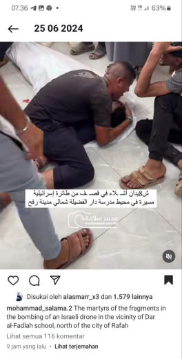 Northern Rafah 25 06 2024