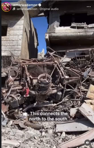 A tour in Gaza. People’s lives are destroyed. 28.6.24