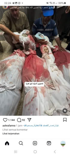 Posted about 09.30pm Gaza time