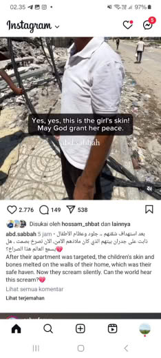Posted at about 05.30pm Gaza time 29 08 2024