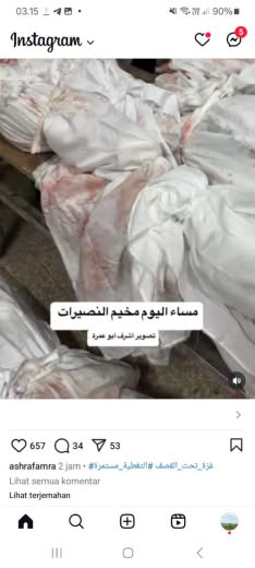 Posted at 09.15pm Gaza Time