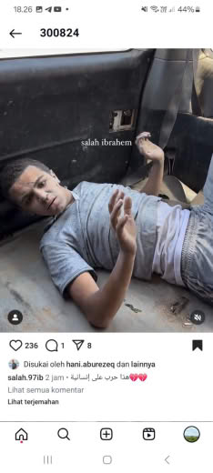 Posted at about 12.30pm Gaza time 30 08 2024