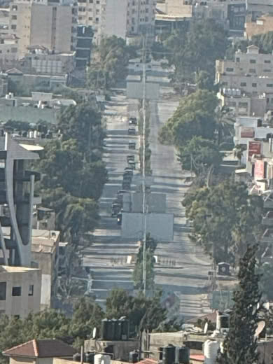 Urgent Continuing military reinforcements towards the city of Jenin