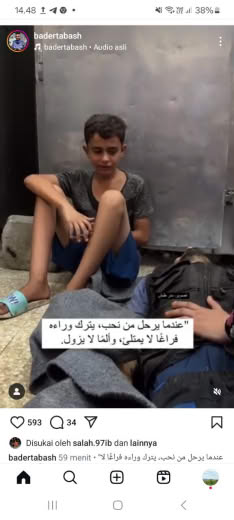 Posted at 09.49am Gaza time
