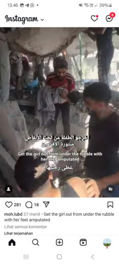 Posted at 09.10am Gaza time