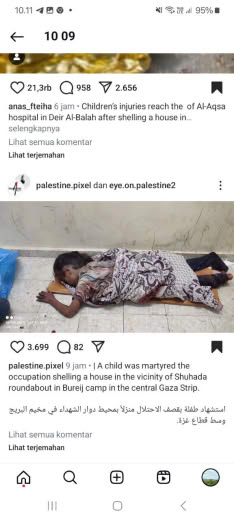 Posted at 9 hours ago, about 09.00pm Gaza time, 10 09 2024