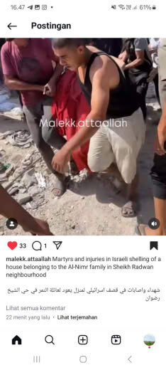 Posted at 12.43pm Gaza time 15 09 2024