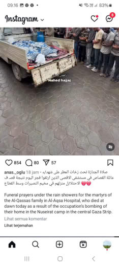 Posted at about 11.10 am Gaza time