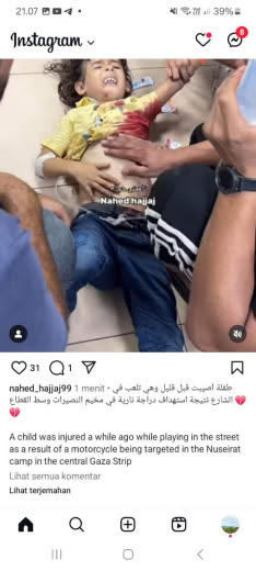 Happening, posted at 05.06pm Gaza time, 17 09 2024