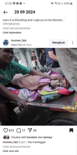 8 hours ago, 20 09 2024, Gaza time