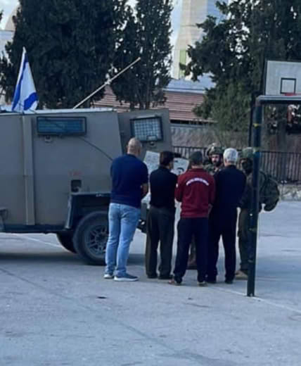 Arrest of Salfit guard teachers >>>>