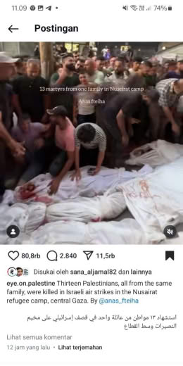 Happened at 24 09 2024 Posted at 12 hours ago, about 06.40pm Gaza time, 24 09 2024