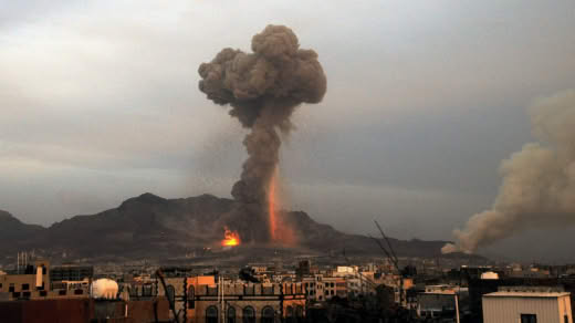 Dozens of casualties in Yemen following intense US, UK air raids Washington and London launched an illegal war on Yemen 