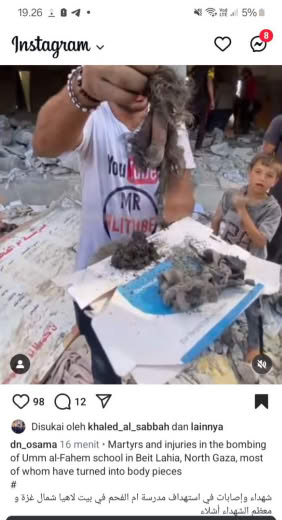 Happened at 29 09 2024 Posted at 03.10pm Gaza time, 29 09 2024