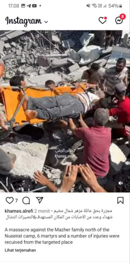 Happened at 30 09 2024 Posted at 01.06pm Gaza time, 30 09 2024