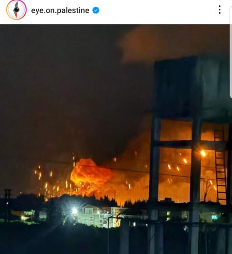3/10/2024  @eye.on.palestine Reported attack on airbase in Jableh, western Syria.