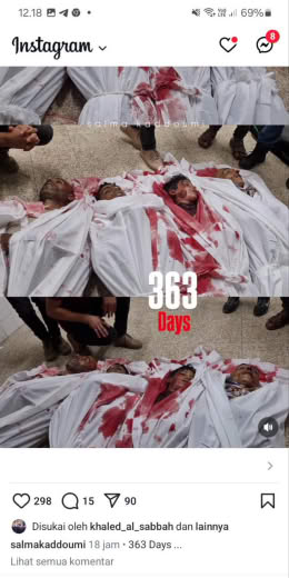 Date : 03 10 2024 Source : Salma Kaddoumi instagram account Location : Gaza